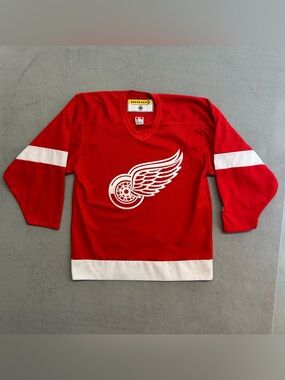 Detroit Red Wings Koho Jersey Medium Men's Hockey Home Kit Licensed Canada Made